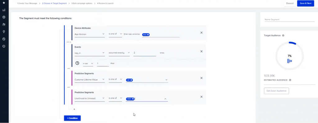 Insider segmentation standard audiences and AI predictive segments